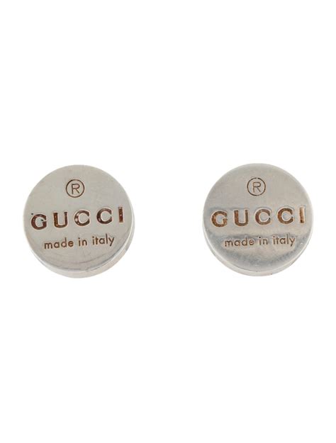 gucci earrings studs|Gucci trademark earrings.